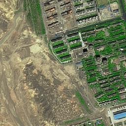 克拉玛依区卫星地图 - 新疆维吾尔自治区阿克苏地区克拉玛依市