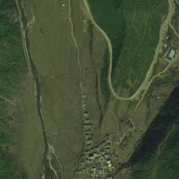 波密乡卫星地图 - 四川省甘孜藏族自治州巴塘县波密乡