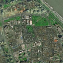 外滩卫星地图 - 上海市黄浦区外滩街道地图浏览