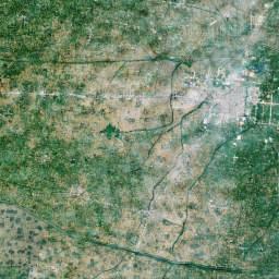 滕州高清卫星地图图片
