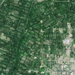 莎车县乡镇地图卫星图片