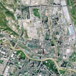 西宁市卫星地图 