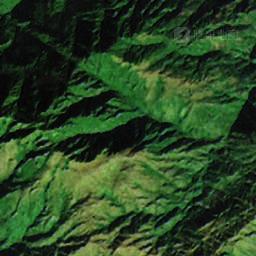 大明山天子地卫星图图片