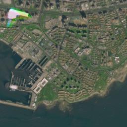 青岛实景地图卫星地图图片